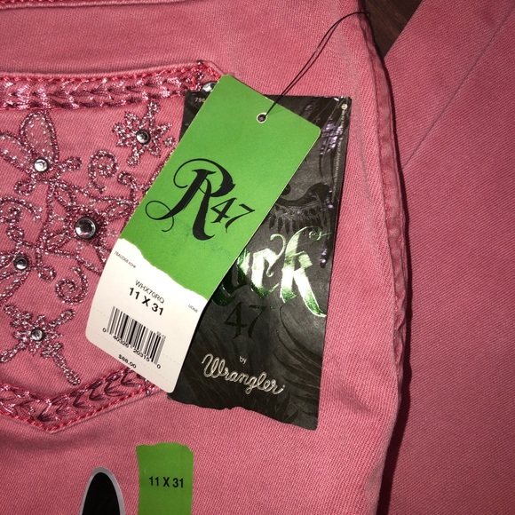 Rock 47 wrangler size 11x31 rose ultra low rise - Picture 9 of 12